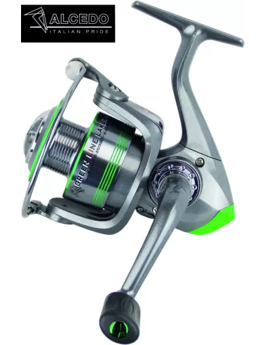 Alcedo Reel Green Line Laker Front ziehen