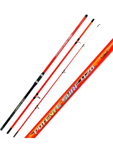 Kolpo Leistungsstarke Surf Fishing Rod Drei Abschnitte 220g