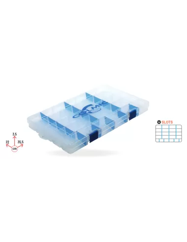 Colmic Horizon Boxe 405 Modulare Zubehörbox 22x3,5x35,5 cm